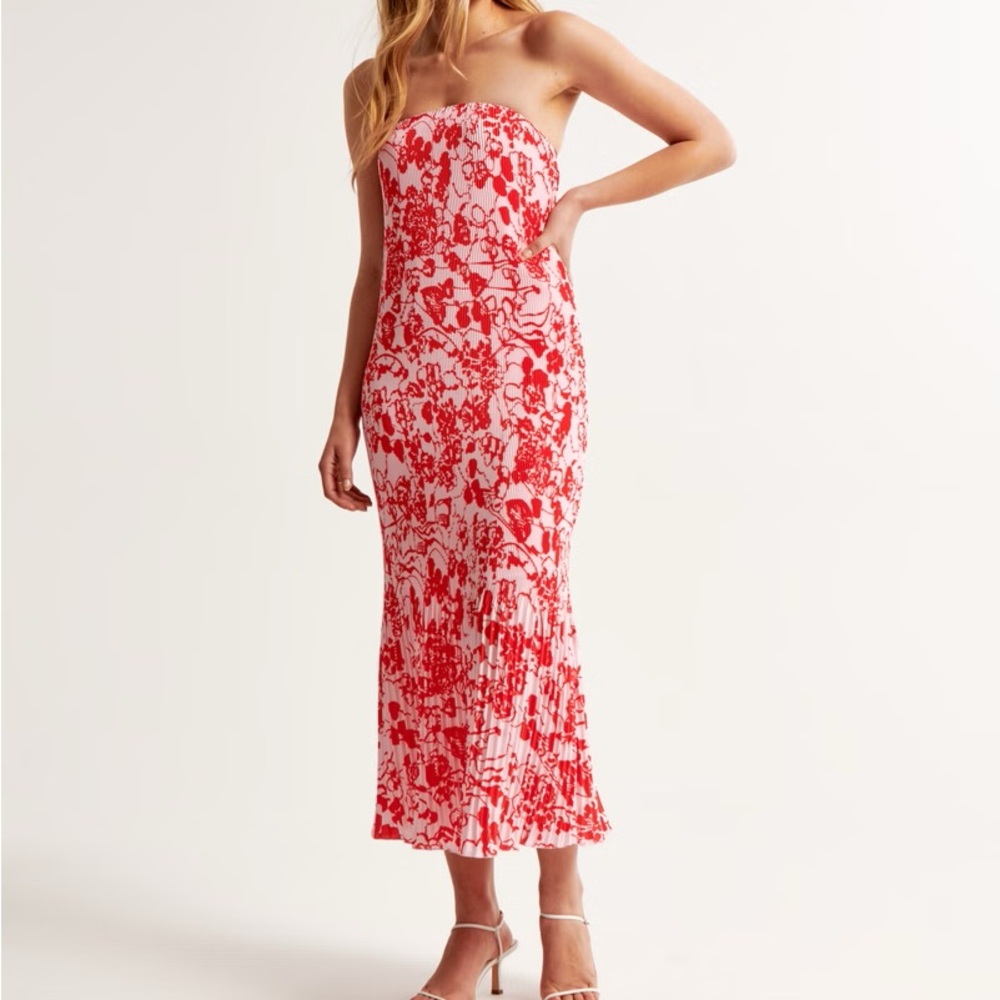 Pleat Release Dress